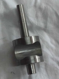 Drehventil aus Titan nach 5 Jahren Benutzung